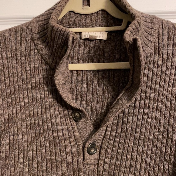 Button Neck Sweater - Picture 2 of 4